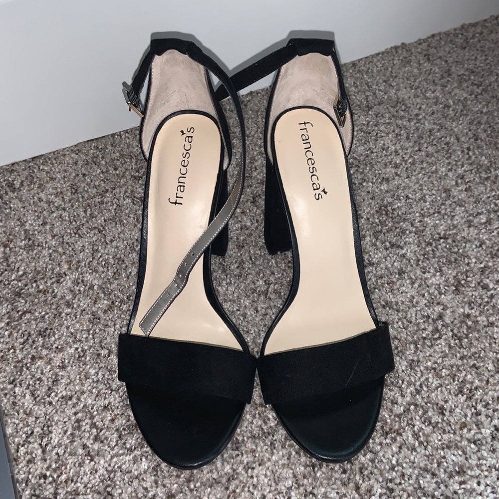 Black heels